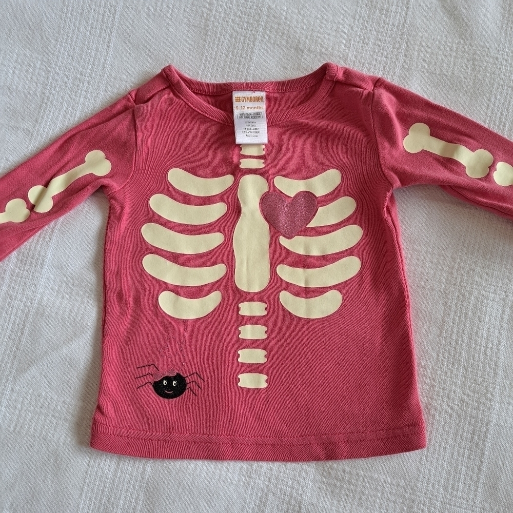 Gymboree Outlet 6-12 months Halloween pajama set GUC - Picture 5 of 5